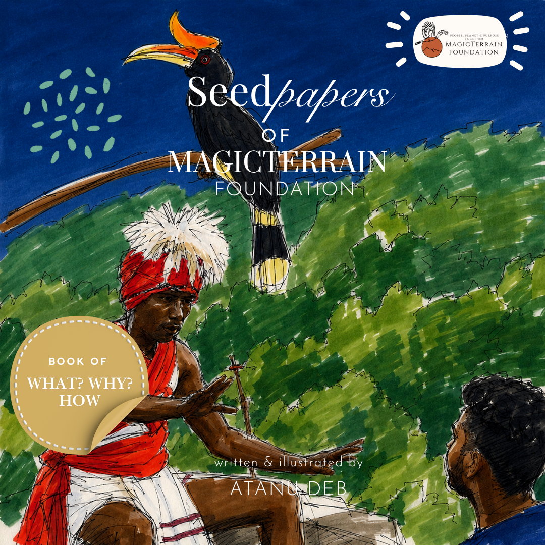 Cover of Seedpapers of MAGICTERRAIN Foundation — Book of What? Why? How
